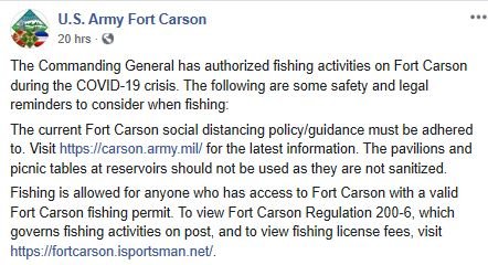 Fort Carson Fishing_Covid-19.JPG