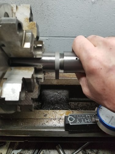 4 hand fitting the receiver.jpg 4 hand fitting the receiver.jpg