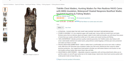 Tidewe Chest Waders