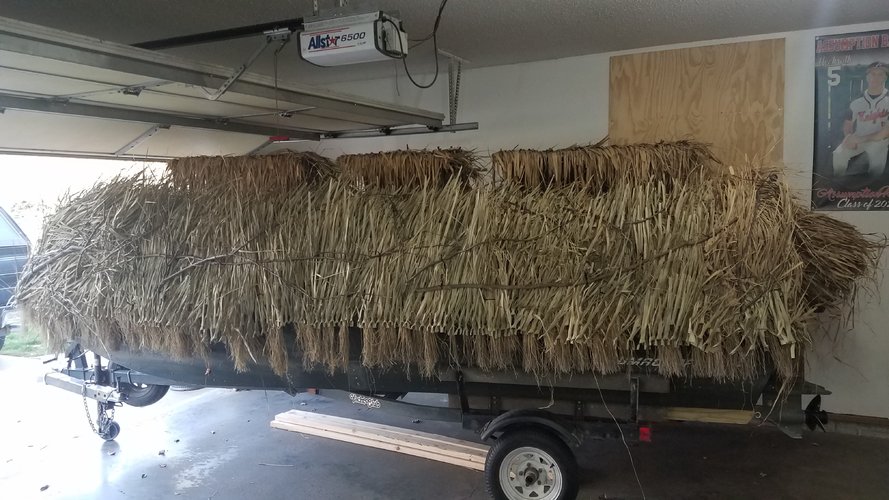 Duck Blind Grass Roll, Hunting Grass Mats