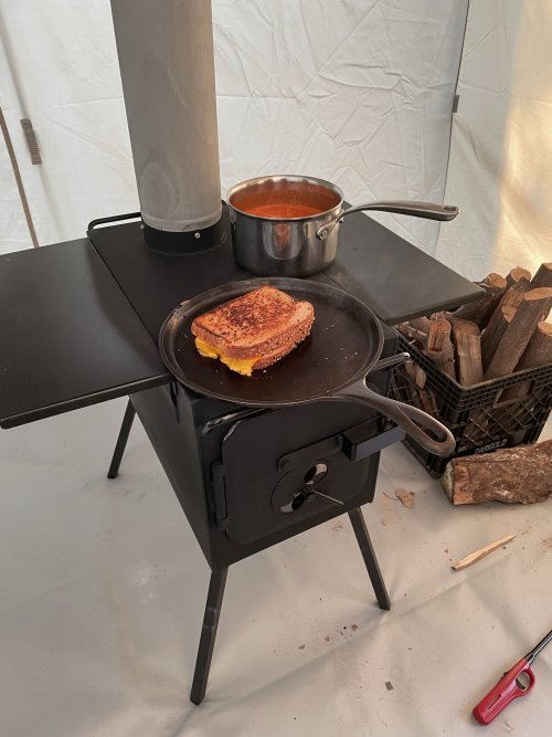 Outfitter tent stove cheap