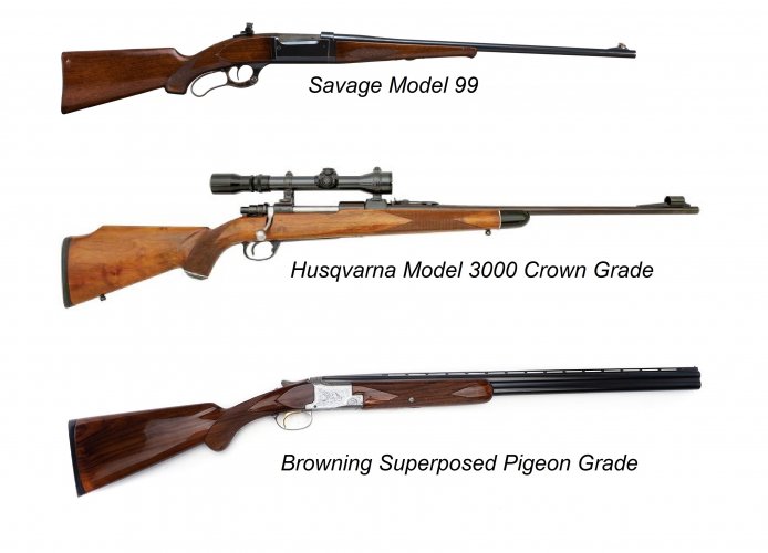 three beautiful hunting guns.jpg three beautiful hunting guns.jpg