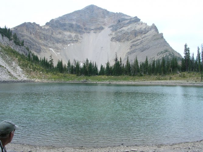 Dean Lake, Pentagon Mountain.JPG