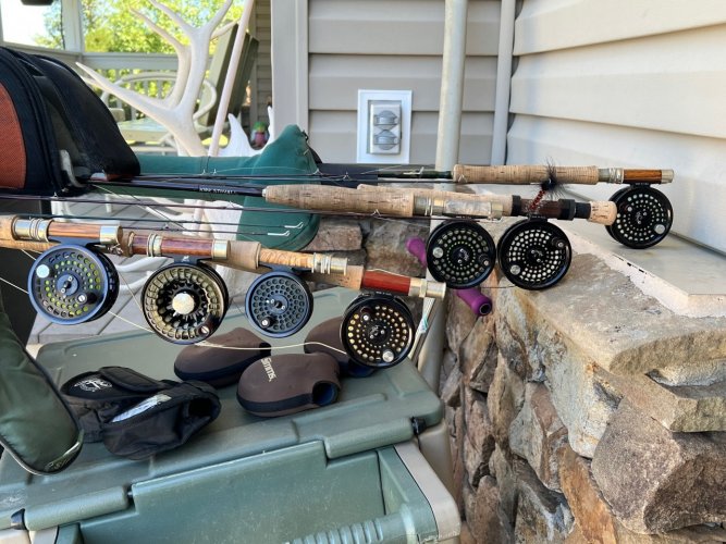 Fly Rod and Reel Storage Shelf  Fishing rod storage, Fly fishing