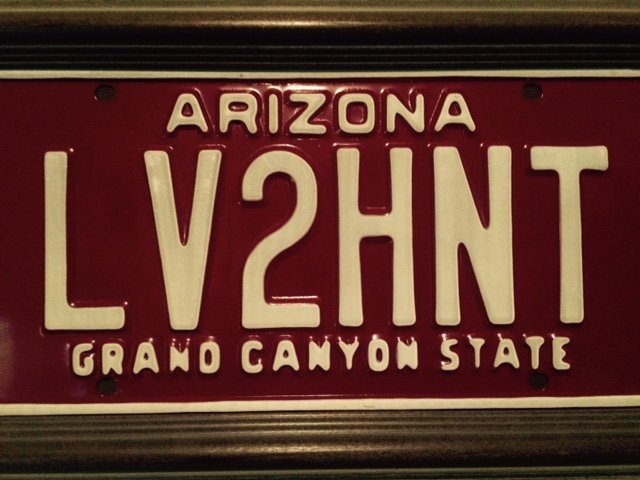 Hunt - lic plate Lv2hnt.jpg