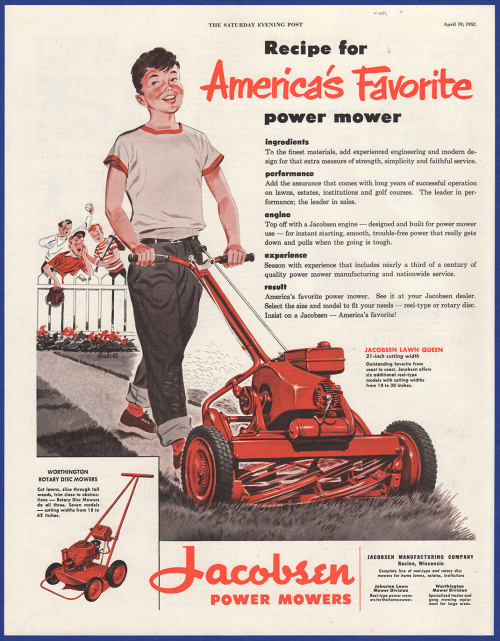 Do any American Boomers here remember the quality lawn mowers of old?