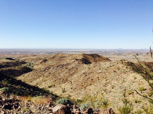 Tom's sheep hunt - freeway ridge.JPG