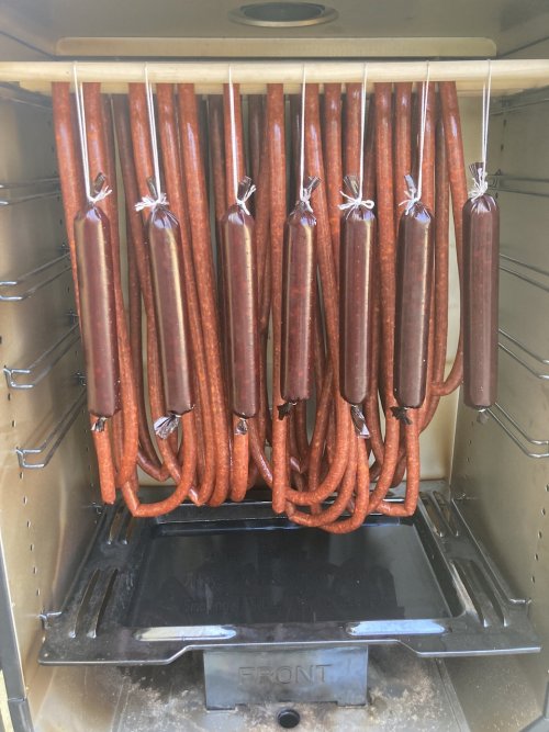 Smoked Spicy Beef Sticks Recipe, Bradley Smokers, Electric Smokers