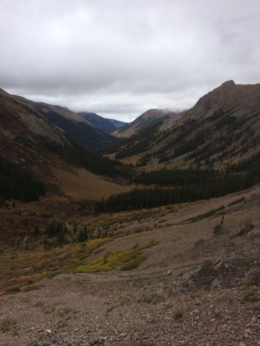 Lincoln Creek Road looking north towards camp.JPG