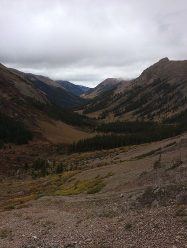 Lincoln Creek Road looking north towards camp.JPG Lincoln Creek Road looking north towards camp.JPG