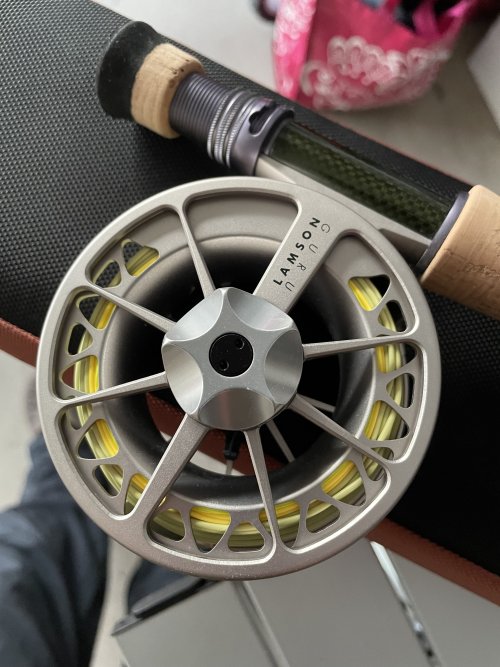 TFO BVK 6wt with Lamson GURU reel