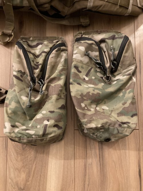Mystery Ranch Nice Frame and Wolfhound bag with accessories Hunt Talk