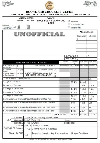 Greg 2015 ID Buck B&C Score.JPG