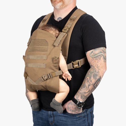Tactical-Baby-Carrier-Left-Three-Quarter-Coyote-Brown.jpg