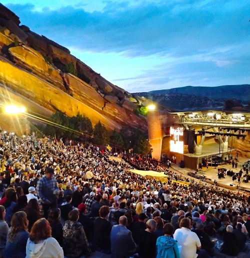 red rocks Maile grad state sky from crowd.jpg