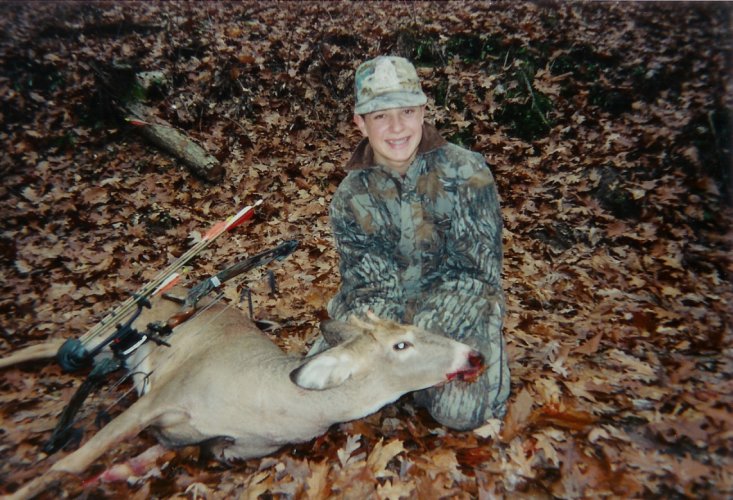 #8 spike = #4 with bow 11-1-98.jpg #8 spike = #4 with bow 11-1-98.jpg