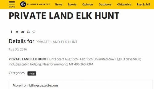 shoulder hunt ad gazette.jpg shoulder hunt ad gazette.jpg