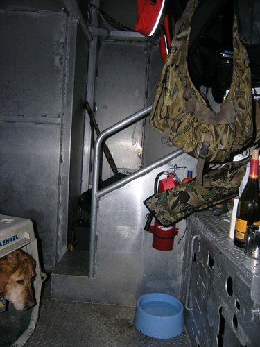 Boat Camp - Just me and Lady 9-03-09.jpg