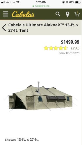 Cabelas alaknak outlet