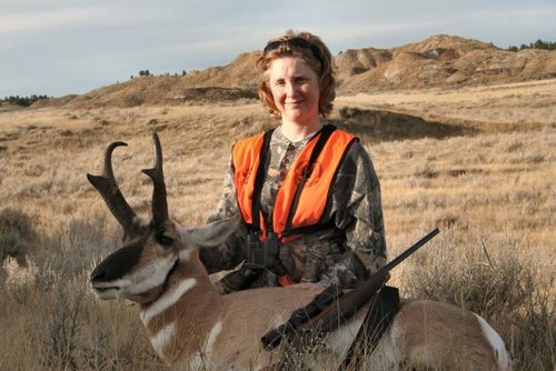 Tamber's first antelope 9 11-4-09.jpg