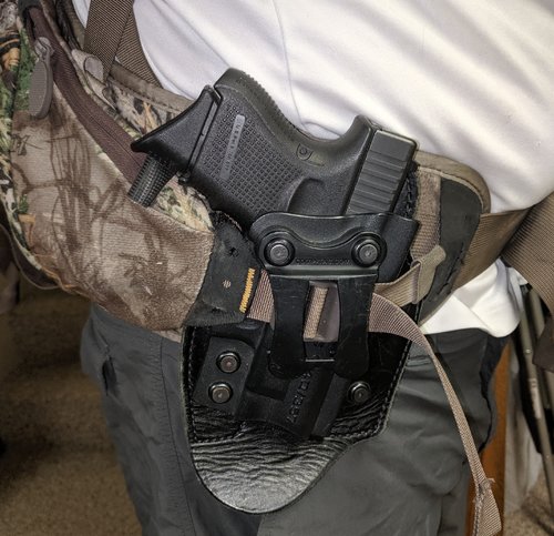 Backpack with holster 2025