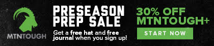 MTNTOUGH Spring Sale - Save 30%