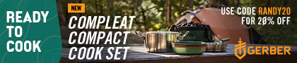 Gerber ComplEAT Compact Cook Set- Save 20% with Promo Code Randy20