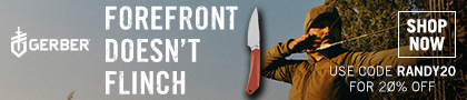 Gerber Forefront - Save 20% with Promo Code Randy20