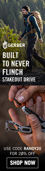 Gerber Stakeout Drive - Save 20% with Promo Code Randy20