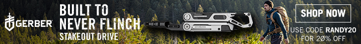 Gerber Stakeout Drive - Save 20% with Promo Code Randy20