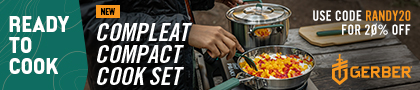 Gerber ComplEAT Compact Cook Set- Save 20% with Promo Code Randy20