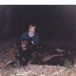 1987 600lb black bear N CA