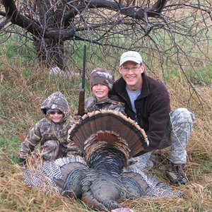 2009 ND Gobbler - Jakey's First Turkey!!