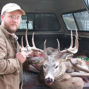 My largest to date, this 5x5 with extras knew the script, and came out to feed at last light.  I needed help loading him into the truck, as he was a X