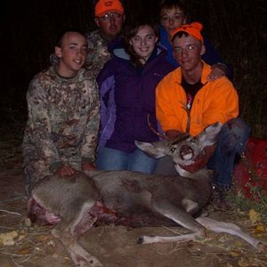 My oldest sons first buck 2008