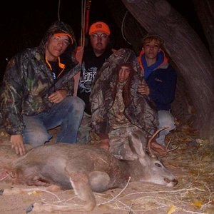 My youngest sons second buck 2008