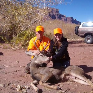 My sons 2009 buck
