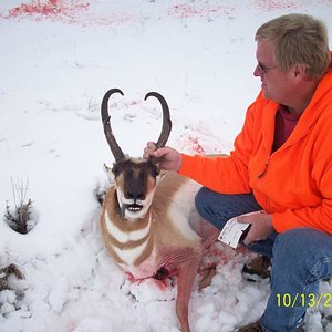 Husband's 2008 Antelope Buck