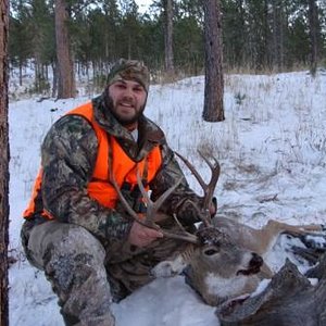 Shot this buck in the Black Hills of SD on 11/23/10