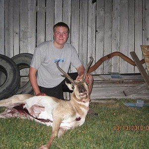 This is my first antelope buck.