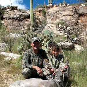 My Daughter with her Deer
Oct 2007 Junior Hunt Arizona Unit 33 Couse