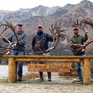 I hunted the last hunt of the 2009 season with these two guides from Gana River Outfitters.  It was a blast, hunting with these two young guys, Trevor