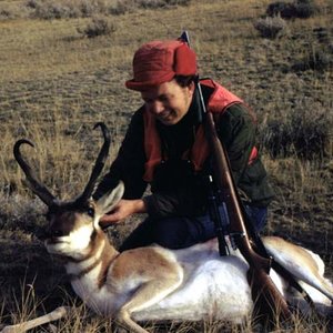 15 3/4" but not much mass - taken near Jordan, Montana in 1971.