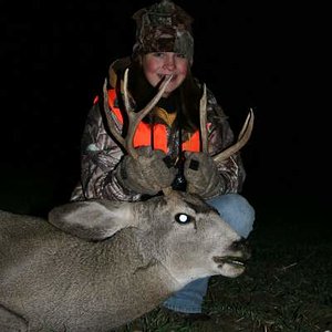 Marissa & first Buck 08