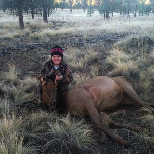 Cheyenne and Elk  2013 unit 6A AZ Youth Hunt Age 11