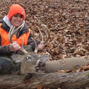 Haley's first buck