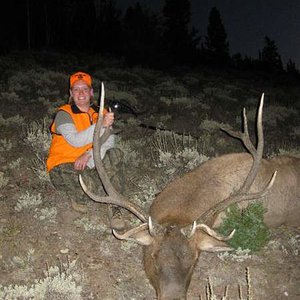 My youngest daughter's Utah bull