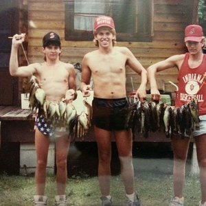 Fredric Wisconson, Round Lake ( uncles resort) back when I had hair and not the extra 100lbs!