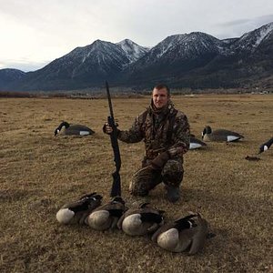 Nevada Goose Hunt, 17Jan2015