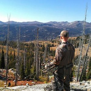 Bow hunting up in McCall, Id.